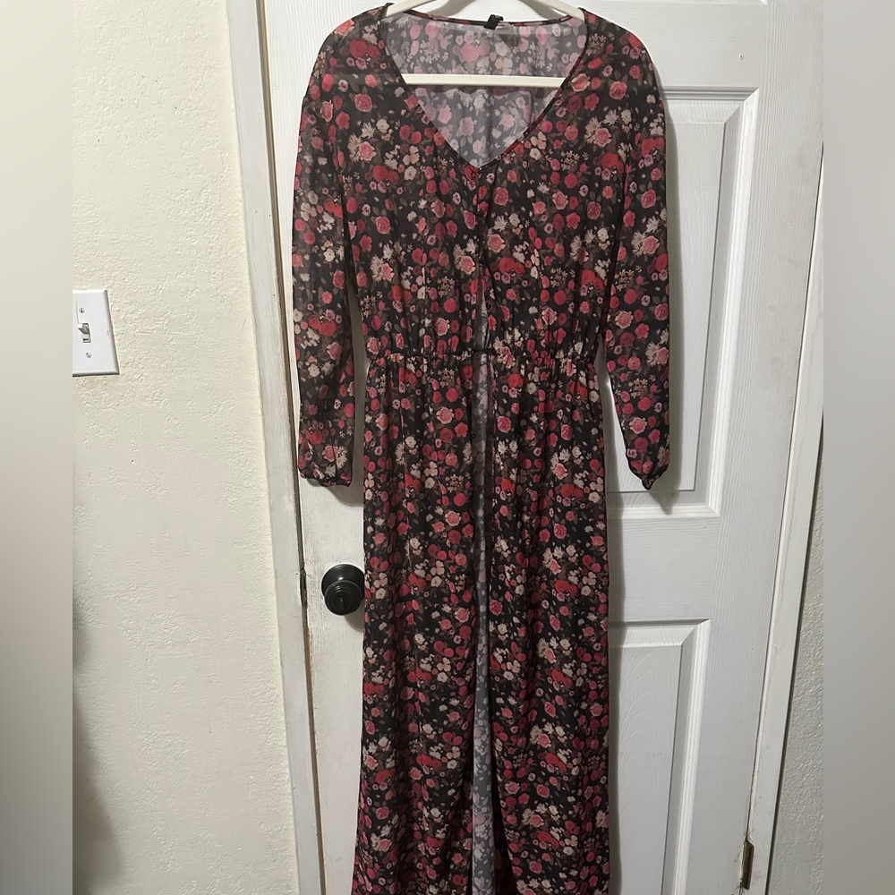 Floral maxi dress